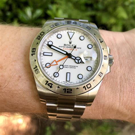 Rolex explorer white dial